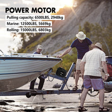 Load image into Gallery viewer, X-BULL Electric Boat Winch 12V 6500LBS Portable Detachable Steel Cable Marine Ship 3000KG 4WD