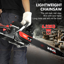 Load image into Gallery viewer, X-BULL 62cc Chainsaw Petrol Commercial 22" Bar E-Start Tree Pruning Top Handle
