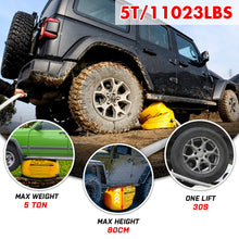 Load image into Gallery viewer, X-BULL Exhaust Jack Air Jack Rescue Kit/ 2PCS Recovery Tracks Boards 4x4 4WD Gen2.0