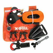 Load image into Gallery viewer, X-BULL Winch Recovery Kit 11PCS 4WD 4x4 Pack Off Road Snatch Strap Essential