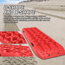 Load image into Gallery viewer, X-BULL Recovery tracks Sand tracks 2pcs 10T Sand / Snow / Mud 4WD Gen 3.0 - Red