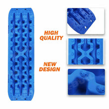Load image into Gallery viewer, X-BULL Recovery tracks Mud Snow / Sand tracks / Grass 4X4 Caravan 2pairs 4WD Gen 3.0 - Blue