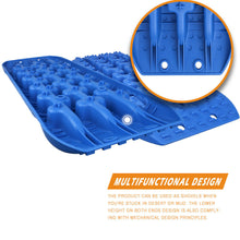 Load image into Gallery viewer, X-BULL Recovery tracks Sand tracks 2 pairs Sand / Snow / Mud 10T 4WD Gen 2.0 - blue