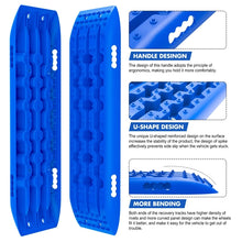Load image into Gallery viewer, X-BULL Recovery tracks Sand Trucks Offroad With 4PCS Mounting Pins 4WDGen 2.0 - blue