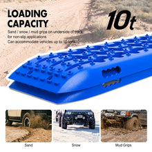Load image into Gallery viewer, X-BULL Recovery tracks Sand Trucks Offroad With 4PCS Mounting Pins 4WDGen 2.0 - blue