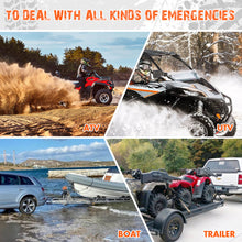 Load image into Gallery viewer, ZESUPER 12V Electric Winch 4500lb Synthetic Rope Boat Winch ATV Winch Trailer Winch 4WD
