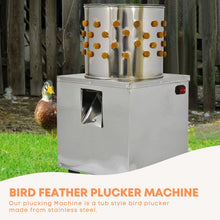 Load image into Gallery viewer, 30cm Bird Feather Plucker Machine - Electric Automatic Quail Pigeon Defeathering