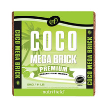 Load image into Gallery viewer, 4x 5Kg Coco Mega Brick Premium Coir Peat Organic Plant Growth Medium Nutrifield