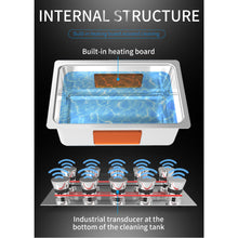 Load image into Gallery viewer, 3.2L Digital Ultrasonic Cleaner Jewelry Ultra Sonic Bath Degas Parts Cleaning