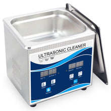 Load image into Gallery viewer, 1.3L Digital Ultrasonic Cleaner Jewelry Ultra Sonic Bath Degas Parts Cleaning
