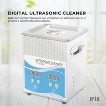 Load image into Gallery viewer, 2L Digital Ultrasonic Cleaner Jewelry Ultra Sonic Bath Degas Parts Cleaning