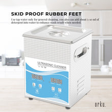 Load image into Gallery viewer, 2L Digital Ultrasonic Cleaner Jewelry Ultra Sonic Bath Degas Parts Cleaning