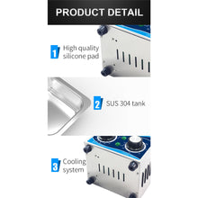 Load image into Gallery viewer, 15L Digital Ultrasonic Cleaner Jewelry Ultra Sonic Bath Degas Parts Cleaning