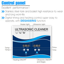 Load image into Gallery viewer, 15L Digital Ultrasonic Cleaner Jewelry Ultra Sonic Bath Degas Parts Cleaning