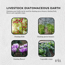 Load image into Gallery viewer, Bulk 20Kg Organic Fossil Shell Flour - Livestock Garden Grade Diatomaceous Earth