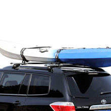 Load image into Gallery viewer, Universal Kayak Holder Car Roof Rack - Travel Saddle Watercraft Carrier Storage