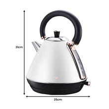 Load image into Gallery viewer, Pronti Toaster, Kettle & Coffee Machine Breakfast Set - White