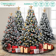 Load image into Gallery viewer, Christabelle Snow-Tipped Artificial Christmas Tree 1.8m - 850 Tips