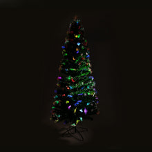 Load image into Gallery viewer, Christabelle 1.5m Enchanted Pre Lit Fibre Optic Christmas Tree Stars Xmas Decor