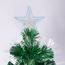 Load image into Gallery viewer, Christabelle 1.5m Enchanted Pre Lit Fibre Optic Christmas Tree Stars Xmas Decor