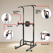 Load image into Gallery viewer, Powertrain Multi Station For Chin Ups Pull Ups And Dips