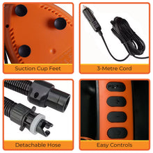 Load image into Gallery viewer, Kahuna Portable Electric Air Pump 12V for Inflatable Paddle Boards