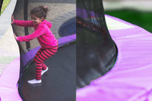 Load image into Gallery viewer, Kahuna Classic 6ft Trampoline Free Ladder Spring Mat Net Safety Pad Cover Round Enclosure Basketball Set - Purple