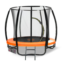 Load image into Gallery viewer, Kahuna 8ft Trampoline Kahuna With Spring Mat Pad Net Outdoor - Orange