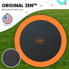 Load image into Gallery viewer, Kahuna 8ft Trampoline Kahuna With Spring Mat Pad Net Outdoor - Orange