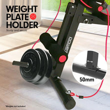 Load image into Gallery viewer, Powertrain Adjustable FID Home Gym Bench with Preacher Curl Pad