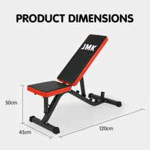 Load image into Gallery viewer, Powertrain Adjustable Incline Decline Home Gym Bench