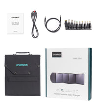 Load image into Gallery viewer, CHOETECH SC009 100W Foldable Solar Charger