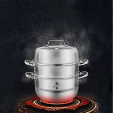 Load image into Gallery viewer, Zhang Xiao Quan 28cm 3-Tier Steamer