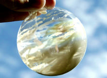 Load image into Gallery viewer, 50 Bulk Buy Pack of Glass Bauble 10cm Diameter Round Clear with Silver Cap - table or tree centrepice personal memory theme craft gift