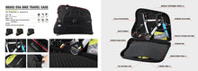 Load image into Gallery viewer, NOOYAH Bike Hard Shell Travel Case EVA Mountain MTB ebike Road Bike 700c Gravel Bike Tourer- BK002 in Black