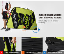 Load image into Gallery viewer, NOOYAH Bike BLUE Travel Case Bike Bag Shell EVA Tough material MTB Mountain Bike Road Bike TT 700c Gravel Bike Ebike 29er etc - BK007S