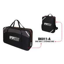 Load image into Gallery viewer, SPORTACE Bike Plane Bag Portable Soft Shell Travel Case Mountain Hybrid BMX Road Bike - 120CM X 75CM BK11- Black