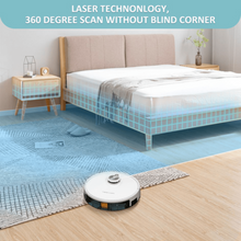Load image into Gallery viewer, Tesvor S6 Turbo Robot Vacuum Cleaner Mop With Laser Navigation 4000Pa