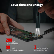Load image into Gallery viewer, KAIWEETS Mini Electric Screwdriver, 137 in 1 Electric Precision Screwdriver