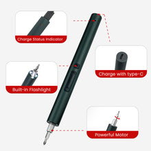 Load image into Gallery viewer, KAIWEETS Mini Electric Screwdriver, 137 in 1 Electric Precision Screwdriver