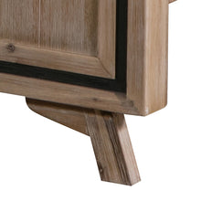 Load image into Gallery viewer, Queen Size Silver Brush Bed Frame in Acacia Wood Construction