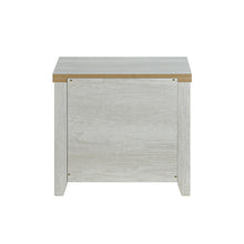 Load image into Gallery viewer, Bedside Table 2 drawers Storage Table Night Stand MDF in White Ash