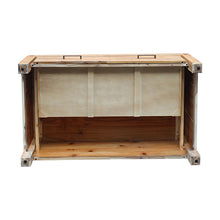 Load image into Gallery viewer, Coffee Table Solid Acacia Wood & Veneer 1 Drawers Storage Oak Colour