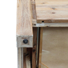Load image into Gallery viewer, Coffee Table Solid Acacia Wood & Veneer 1 Drawers Storage Oak Colour