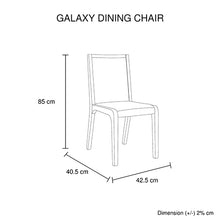 Load image into Gallery viewer, 7 Pieces Dining Suite Dining Table & 6X Chairs in White Top High Glossy Wooden Base