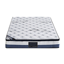 Load image into Gallery viewer, King Mattress Latex Pillow Top Pocket Spring Foam Medium Firm