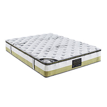 Load image into Gallery viewer, Queen Mattress Memory Pillow Top Pocket Spring Foam Medium Firm Bed