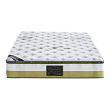 Load image into Gallery viewer, Queen Mattress Memory Pillow Top Pocket Spring Foam Medium Firm Bed