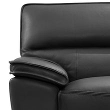 Load image into Gallery viewer, Lounge Set Luxurious 7 Seater Bonded Leather Corner Sofa Living Room Couch in Black with Chaise