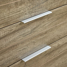 Load image into Gallery viewer, Tallboy with 5 Storage Drawers Natural Wood like MDF in Oak Colour